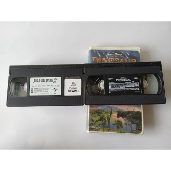 Walt Disney's Dinosaur & Jurassic Park III (Set of 2 VHS, 2001) - Picture 5 of 11